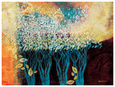 My Grandmother's Orchard Art Print by Valerie Willson