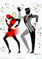 The Cake Walk Reproduction d'art par Ty Wilson