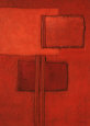 Sombra del último rojo Lámina por K. Kostolny