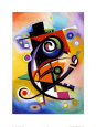 Homenaje a Kandinsky Lámina por Alfred Gockel