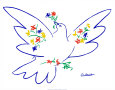 Dove of Peace Kunstdruk van Pablo Picasso