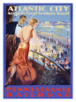 Looking Deco Giclee Print