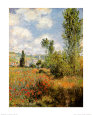 Poppy Fields (Monet) Posters