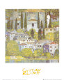 Church at Cassone sul Garda Lámina por Gustav Klimt