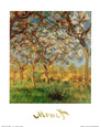 Printemps Reproduction d'art par Claude Monet