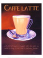 Café con leche urbano Lámina por Paul Kenton