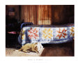 Siesta de perro Lámina por Mark A. Stewart