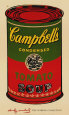 Campbell's Soup Can, 1965 (Green and Red) Reproduction d'art par Andy Warhol