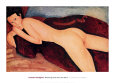 Reclining Nude from the Back, 1917 Art Print by Amedeo Modigliani