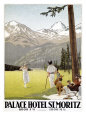 Hotel Palace, St. Moritz Lámina giclée por Emil Cardinaux