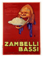 Zambelli-Bassi-Tortellini Giclée-Druck von Achille Luciano Mauzan