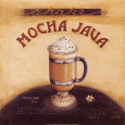 Mocha Java Lámina por Lisa Audit