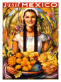 Visit Mexico, 1939 Giclee Print