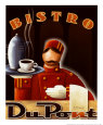 Bistro DuPont Lámina por Michael L. Kungl
