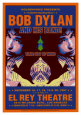 Bob Dylan - At The El Rey Lámina por Dennis Loren