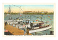 Stege (Vintage-Fotografie) Poster