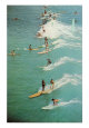 Surfing (Vintage Photography) Posters
