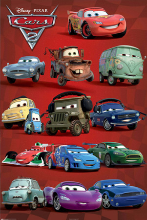 Disney Cars 2-Collage Poster - AllPosters.co.uk