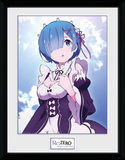 Re: Zero - Rem Clouds Lámina de coleccionista