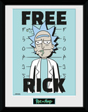 Rick & Morty - Free Rick Lámina de coleccionista