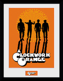 Clockwork Orange - Silhouettes Lámina de coleccionista