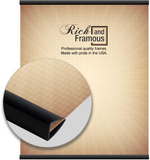 Colgadores para pósters de resina en negro mate de 28 cms Pósters