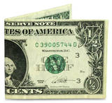 Bolsillo Medio Dólar Ron English Tyvek Mighty Cartera