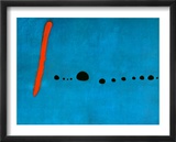 Azul II, c.1961 Pósters por Joan Miró
