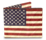 Stars and Stripes Tyvek Mighty Wallet Cartera