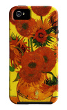 Still Life Vase with Fifteen Sunflowers Funda de iPhone 5 por Vincent van Gogh