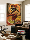 Dia De Los Muertos Marionettes Mural por  Lantern Press